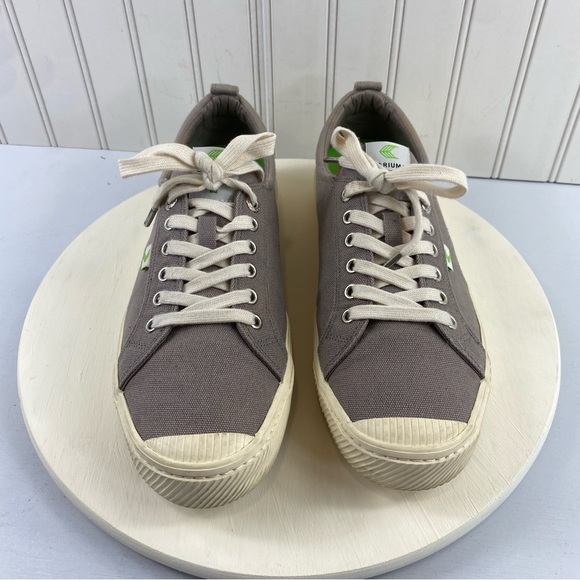 CARIUMA Men's Rio Brasil OCA Gray‎ Canvas Low Top Sneakers Shoes Size 10.5 - Picture 6 of 13